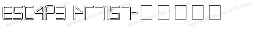 Escape Artist字体转换